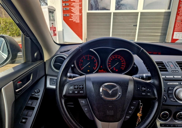 Mazda 3 cena 18500 przebieg: 130000, rok produkcji 2010 z Warszawa małe 37